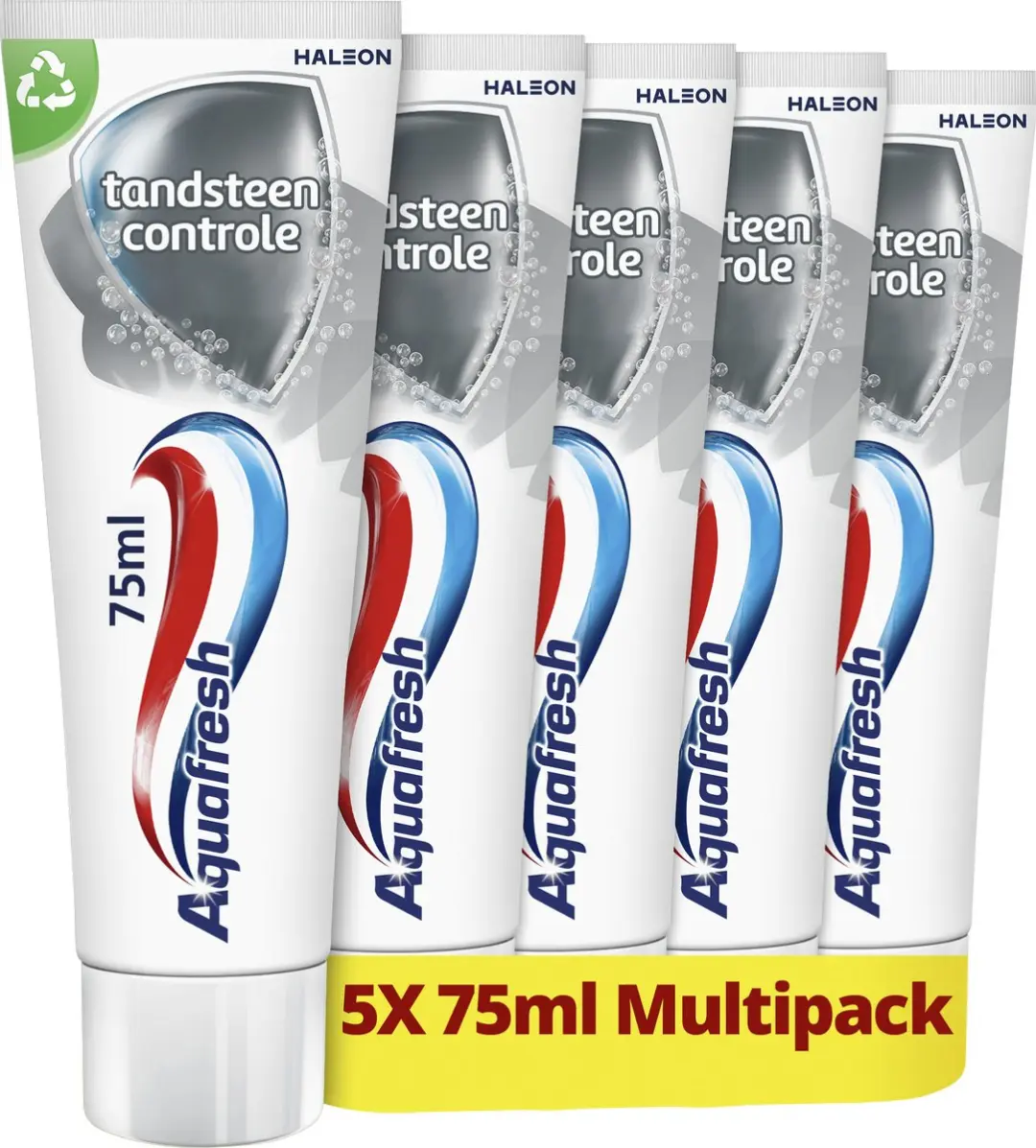 Aquafresh Tandsteen Controle Tandpasta 5x75ml
