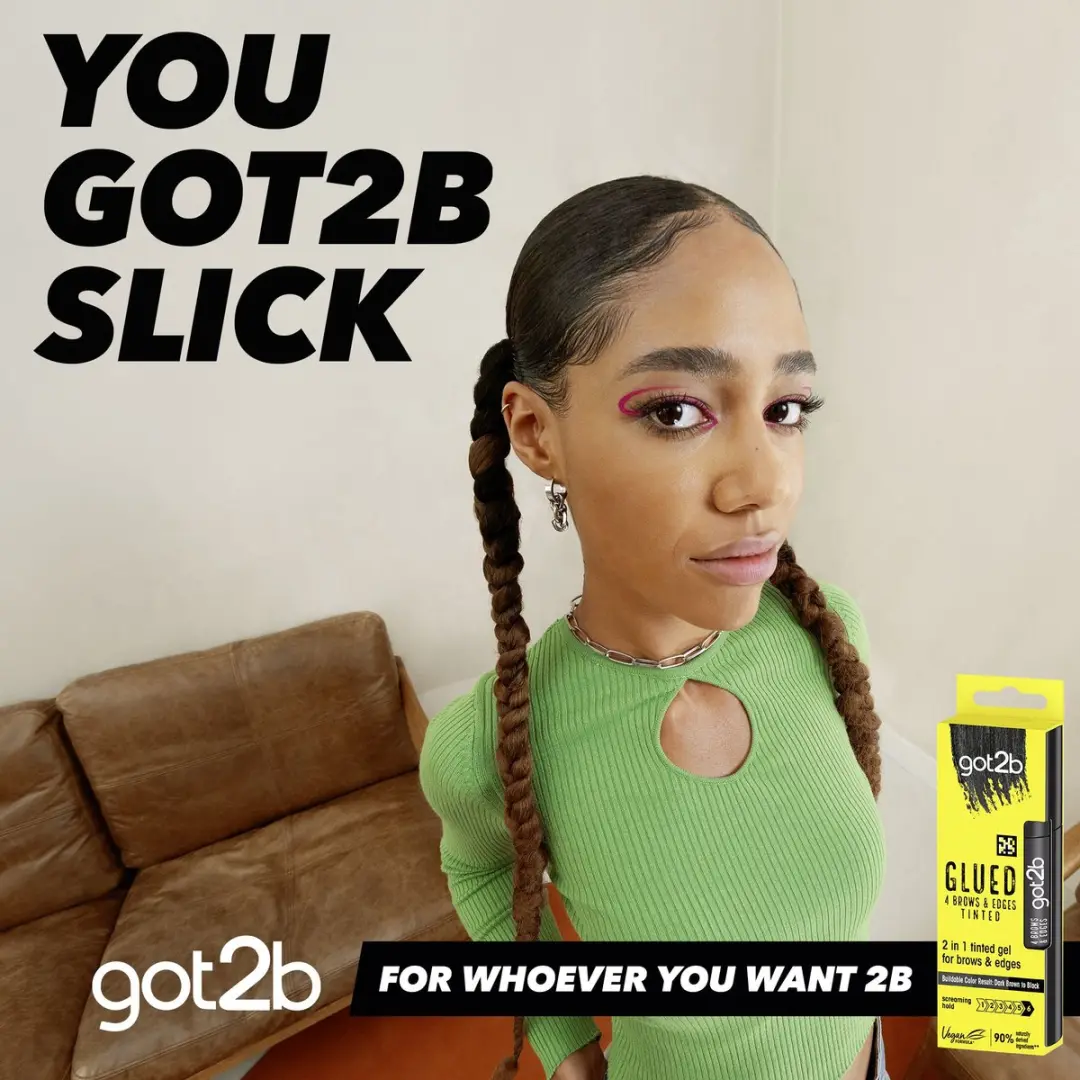Got2b Glued 2-in-1 Brows & Edges Browgel - Zwart 16ml - afbeelding 6 van 6