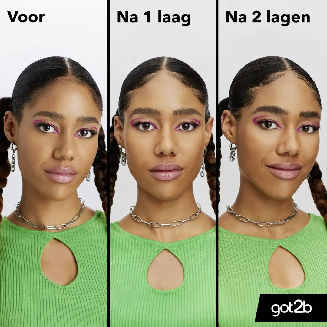 Got2b Glued 2-in-1 Brows & Edges Browgel - Zwart 16ml