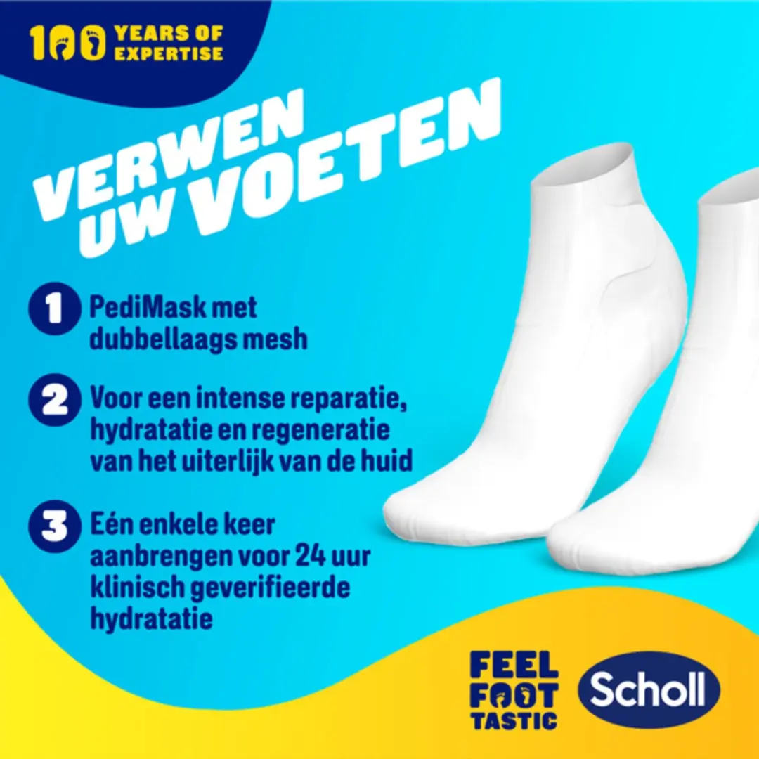 Scholl Expert Care Voetmasker - 2 Paar