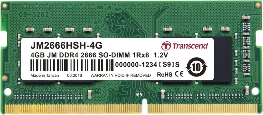 Transcend JetRam JM2666HSH-4G DDR4 4GB 2666MHz