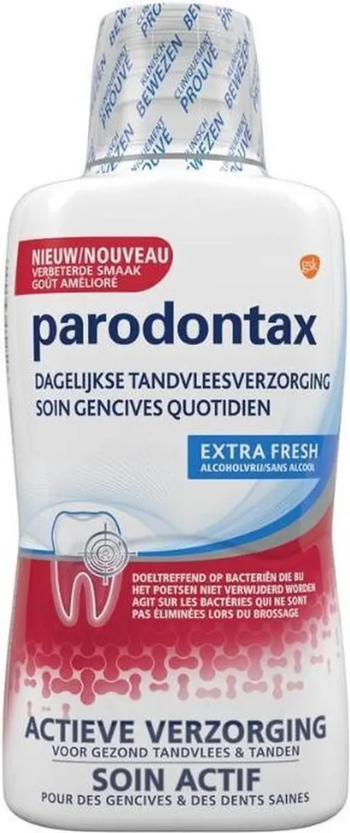Parodontax Daily Care Mondwater Extra Fresh 500ml - afbeelding 6 van 6