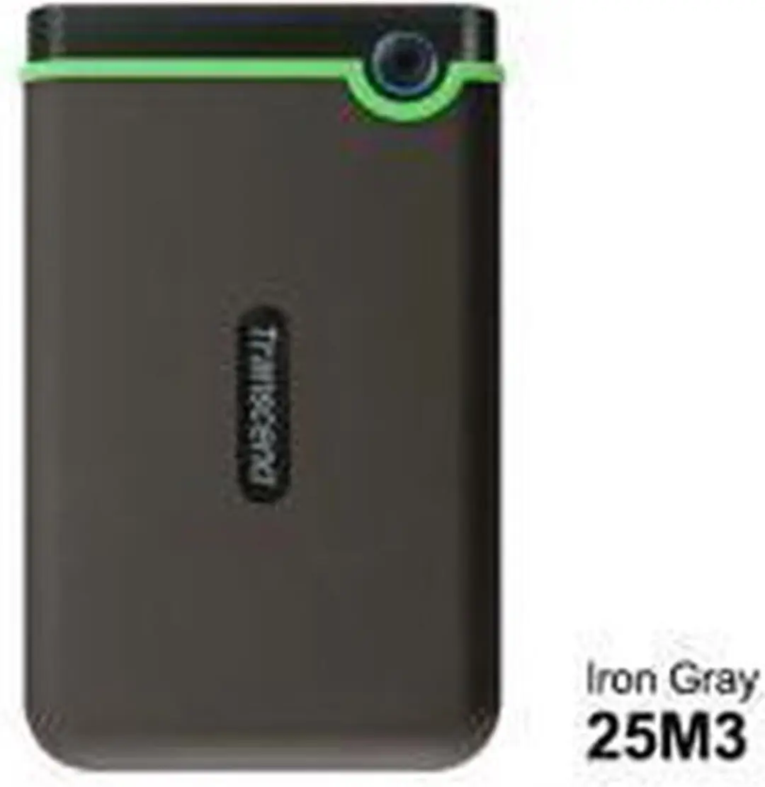 Transcend StoreJet 25M3G Externe Harde Schijf 2TB - Legergroen - afbeelding 6 van 6