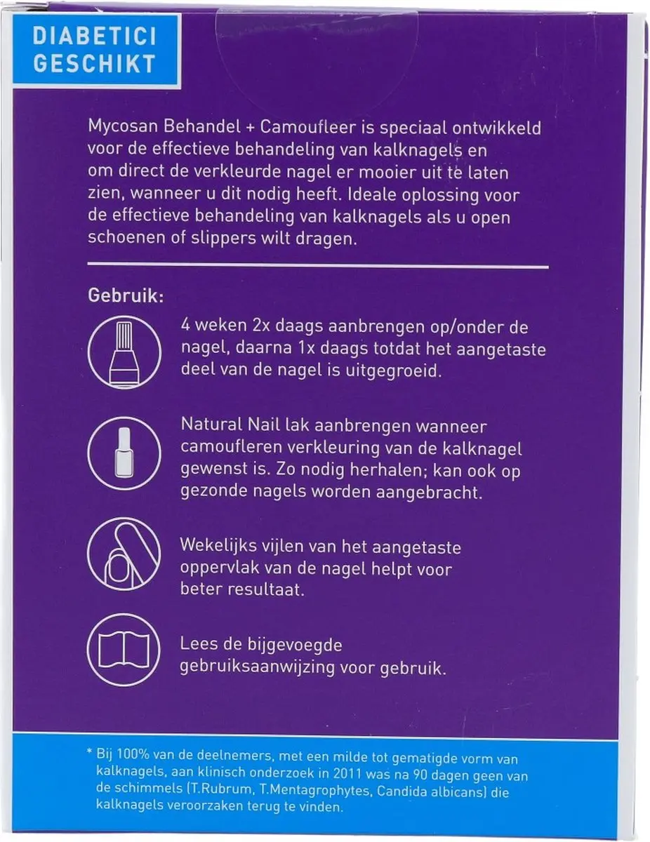 Mycosan Kalknagel Behandel & Camoufleer 13ml