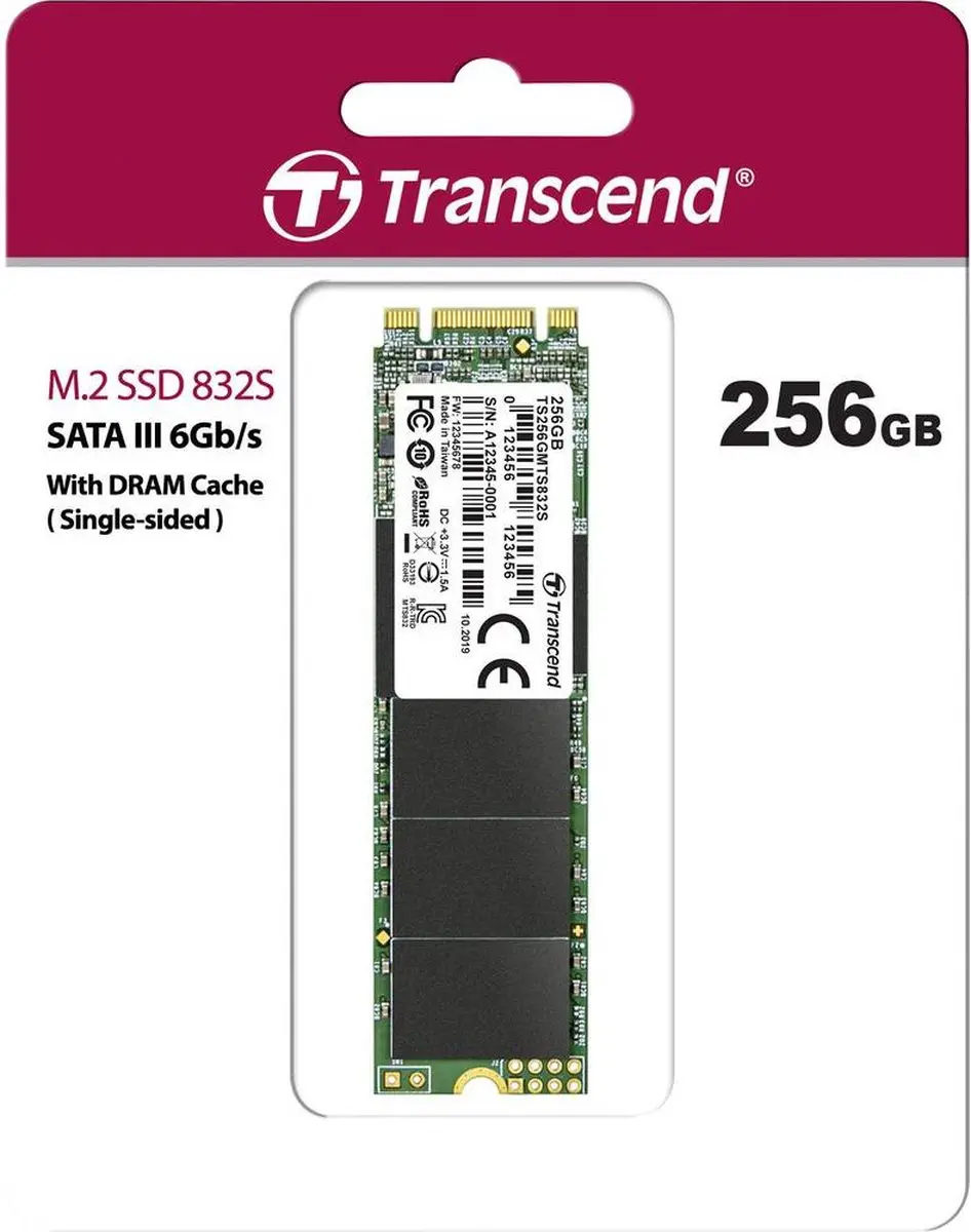 Transcend 832S TS256GMTS832S M.2 SSD 2280 - 256GB