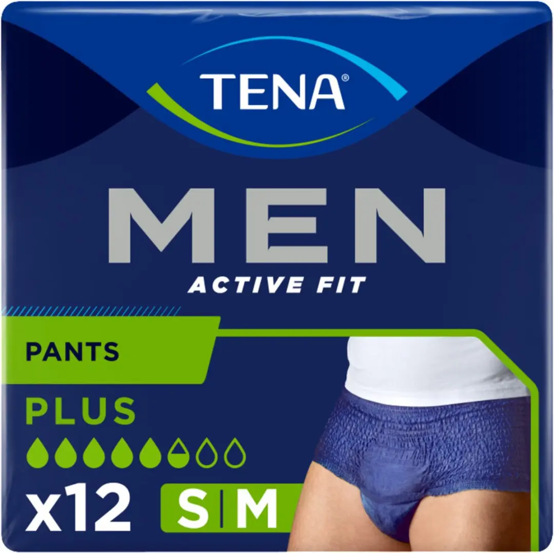 TENA Men Active Fit Pants Plus S/M