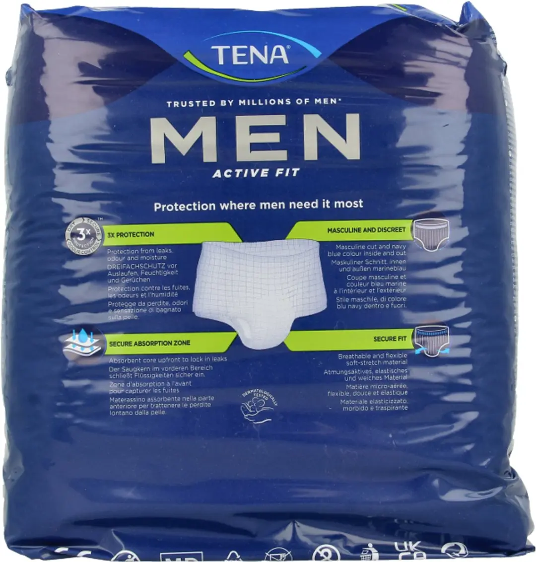 TENA Men Active Fit Pants Plus S/M - 12 Stuks