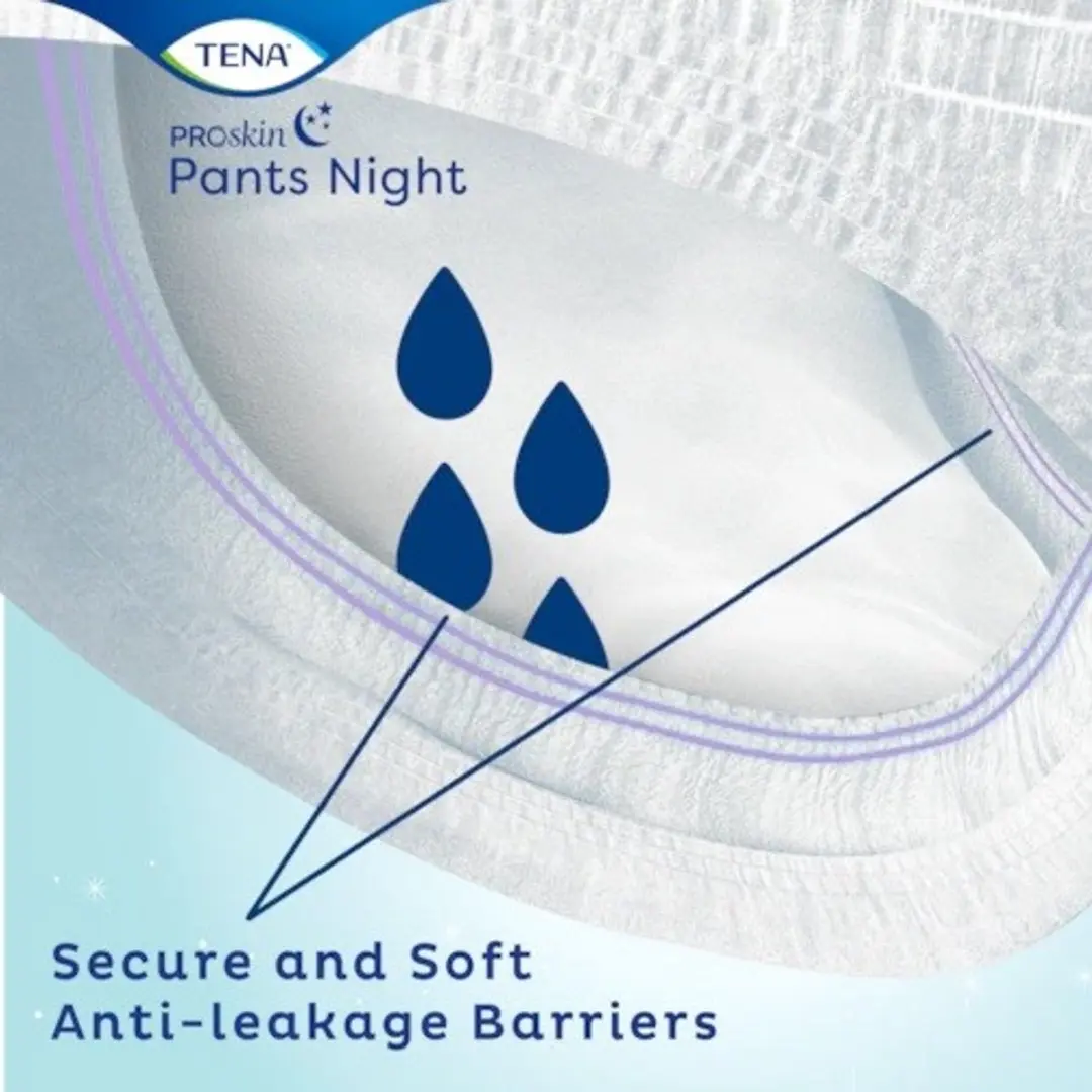 TENA ProSkin Pants Night Super Medium - 10 Stuks