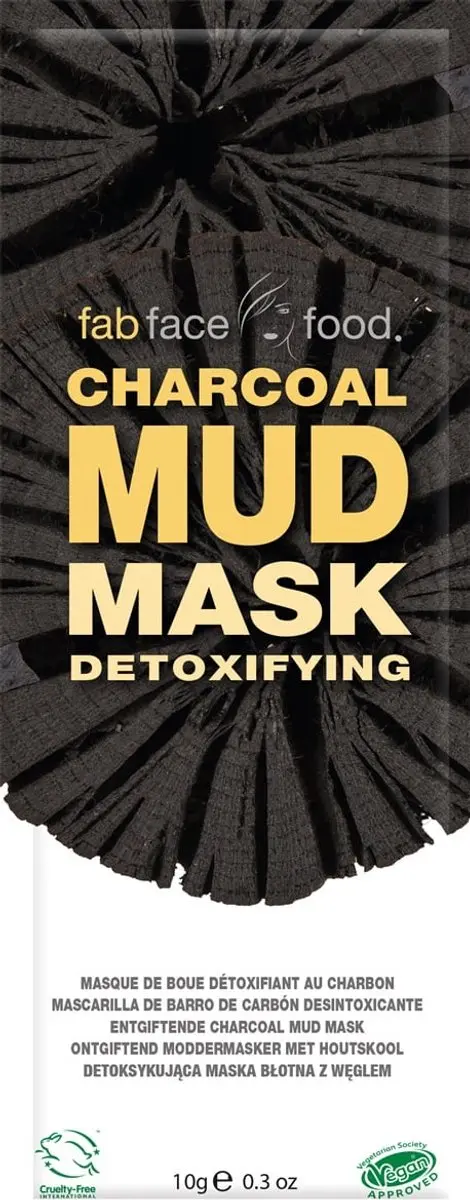Montagne Jeunesse Fab Face Food Charcoal Modder Masker 10g