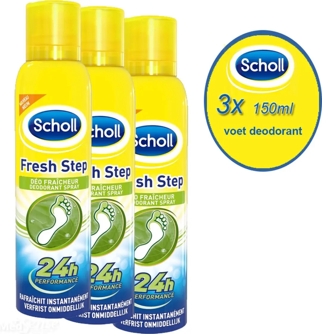 Scholl Fresh Step Voetspray 450ml