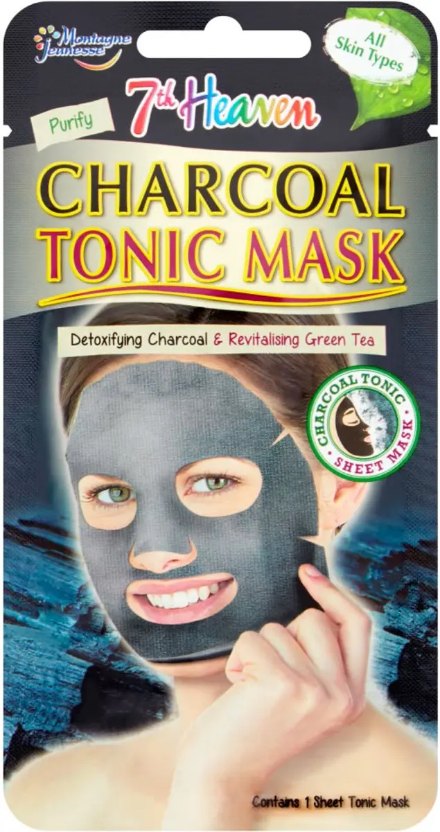 Montagne Jeunesse 7th Heaven Charcoal Gezichtsmasker 16ml