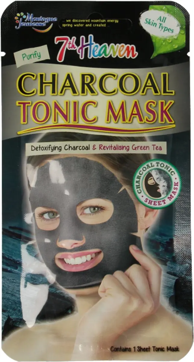 Montagne Jeunesse 7th Heaven Charcoal Gezichtsmasker 16ml