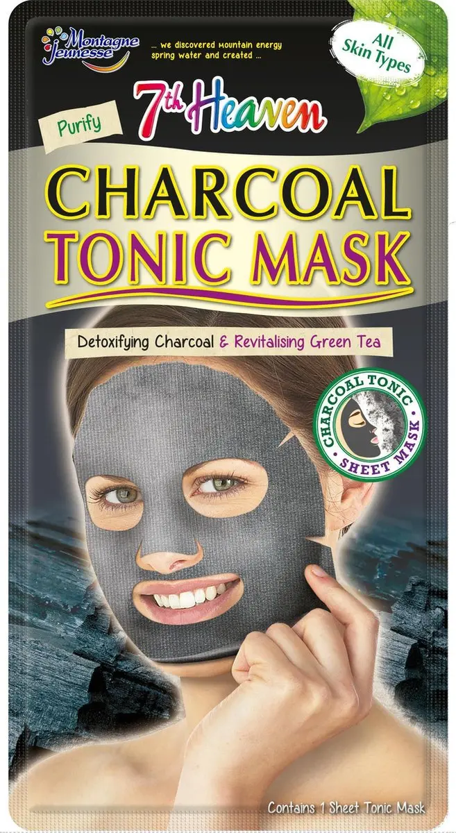 Montagne Jeunesse 7th Heaven Charcoal Gezichtsmasker 16ml