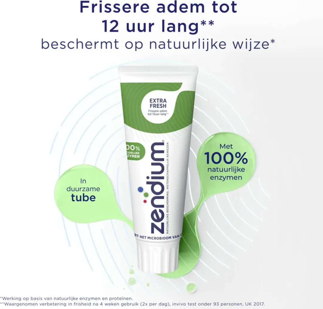 Zendium Tandpasta Extra Fresh 75ml