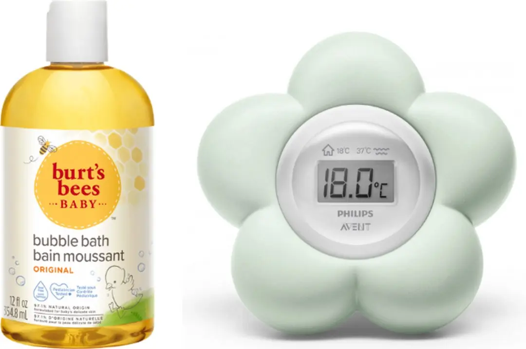 Avent Cadeauset Baby Thermometer & Burt's Bees