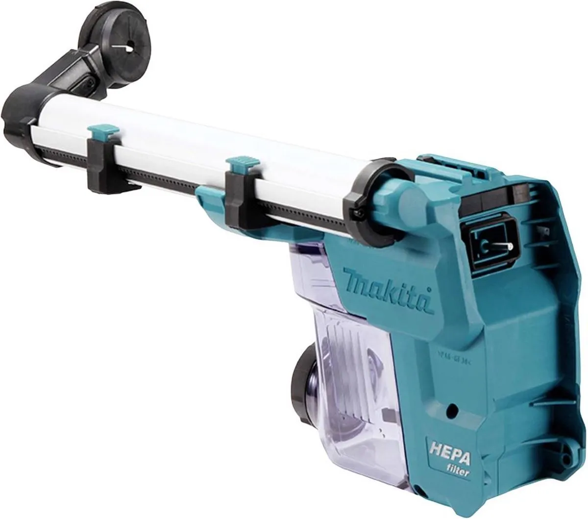Makita 191F95-1 Stofafzuigsysteem - 230W - 0,55L - Zwart/Turquoise