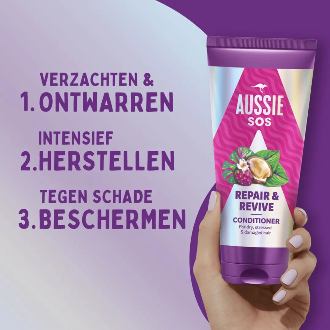 Aussie SOS Repair Conditioner 2100ml - 6 Stuks