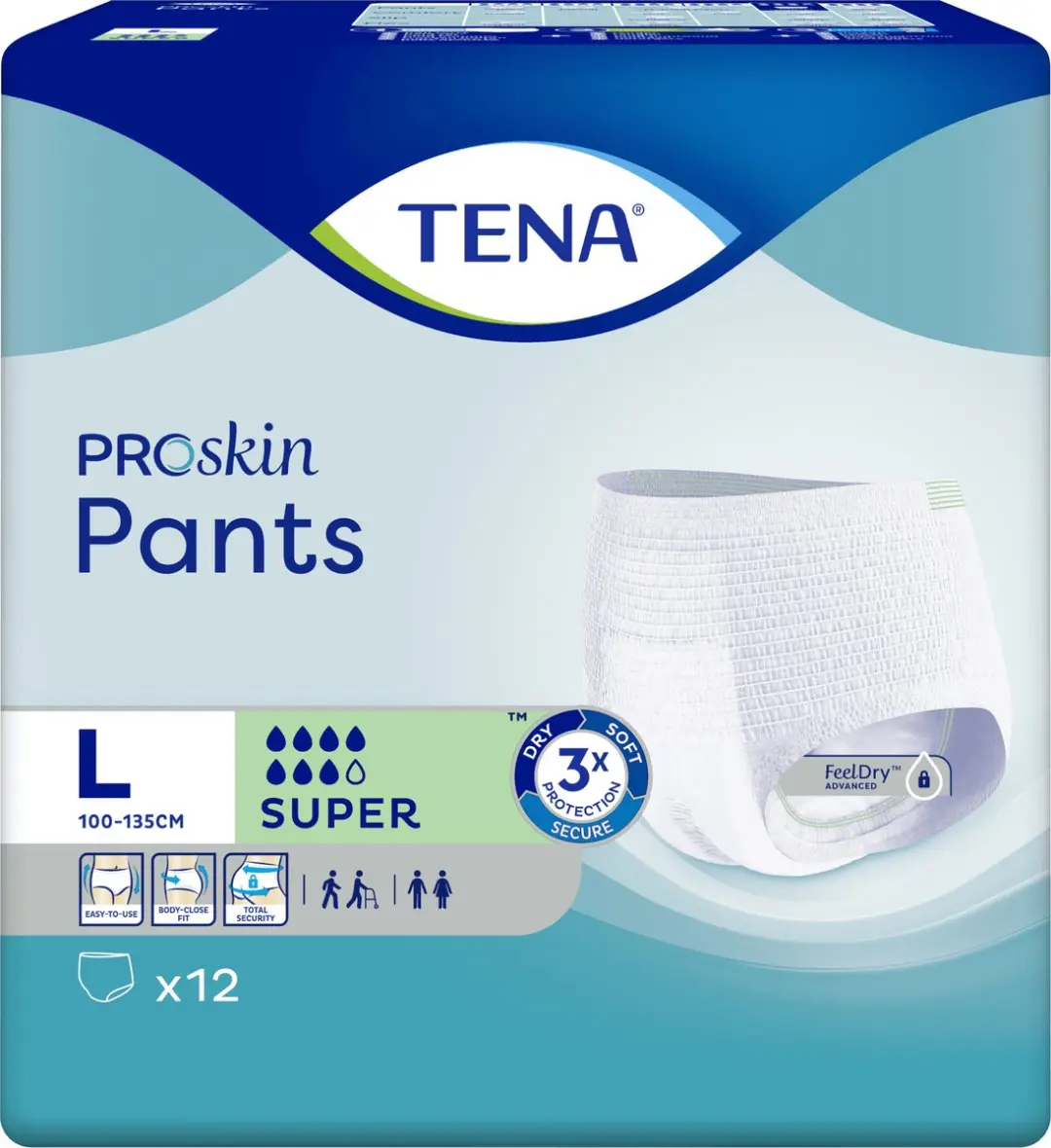 TENA Proskin Pants Super L