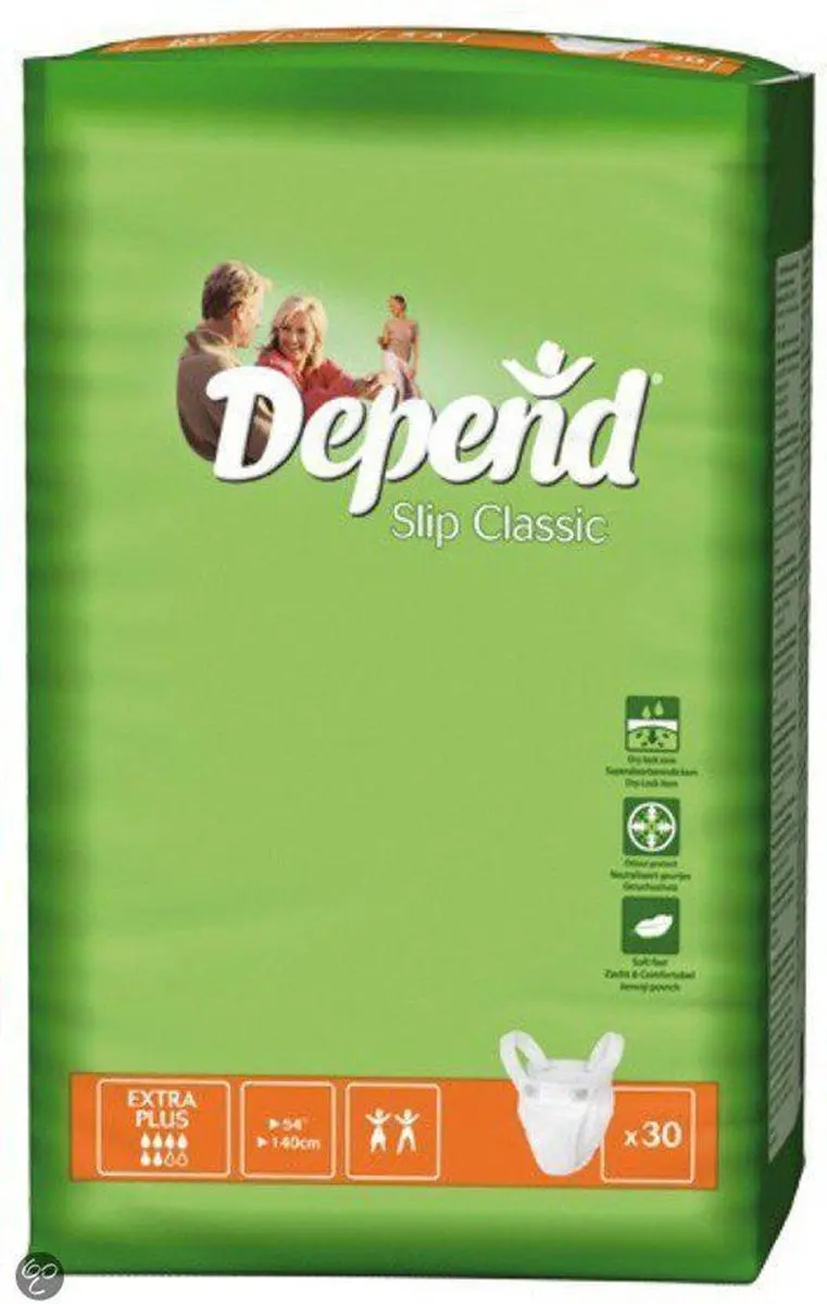 Depend Slip Classic Extra Plus