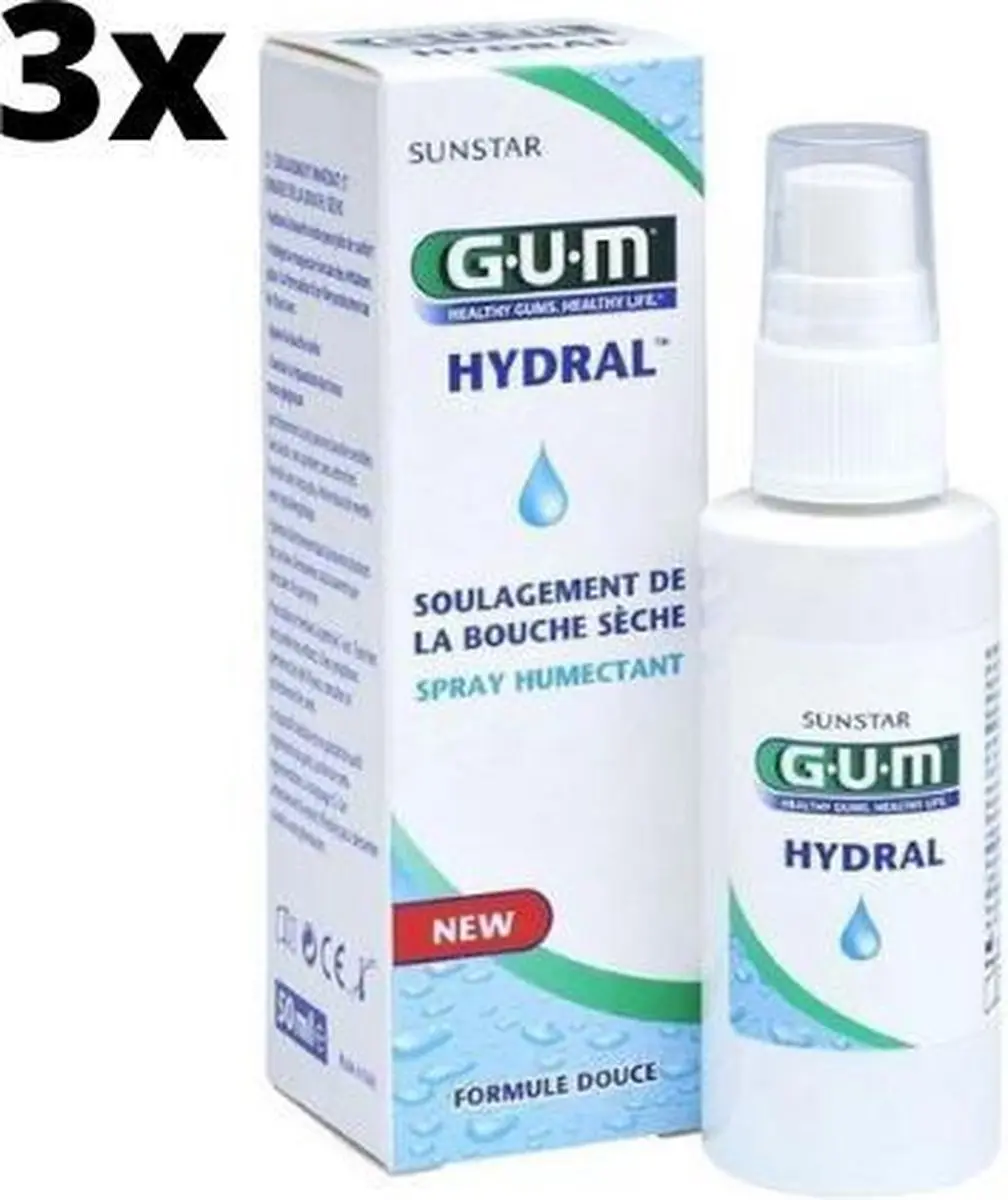 Gum Hydral Droge Mond Spray