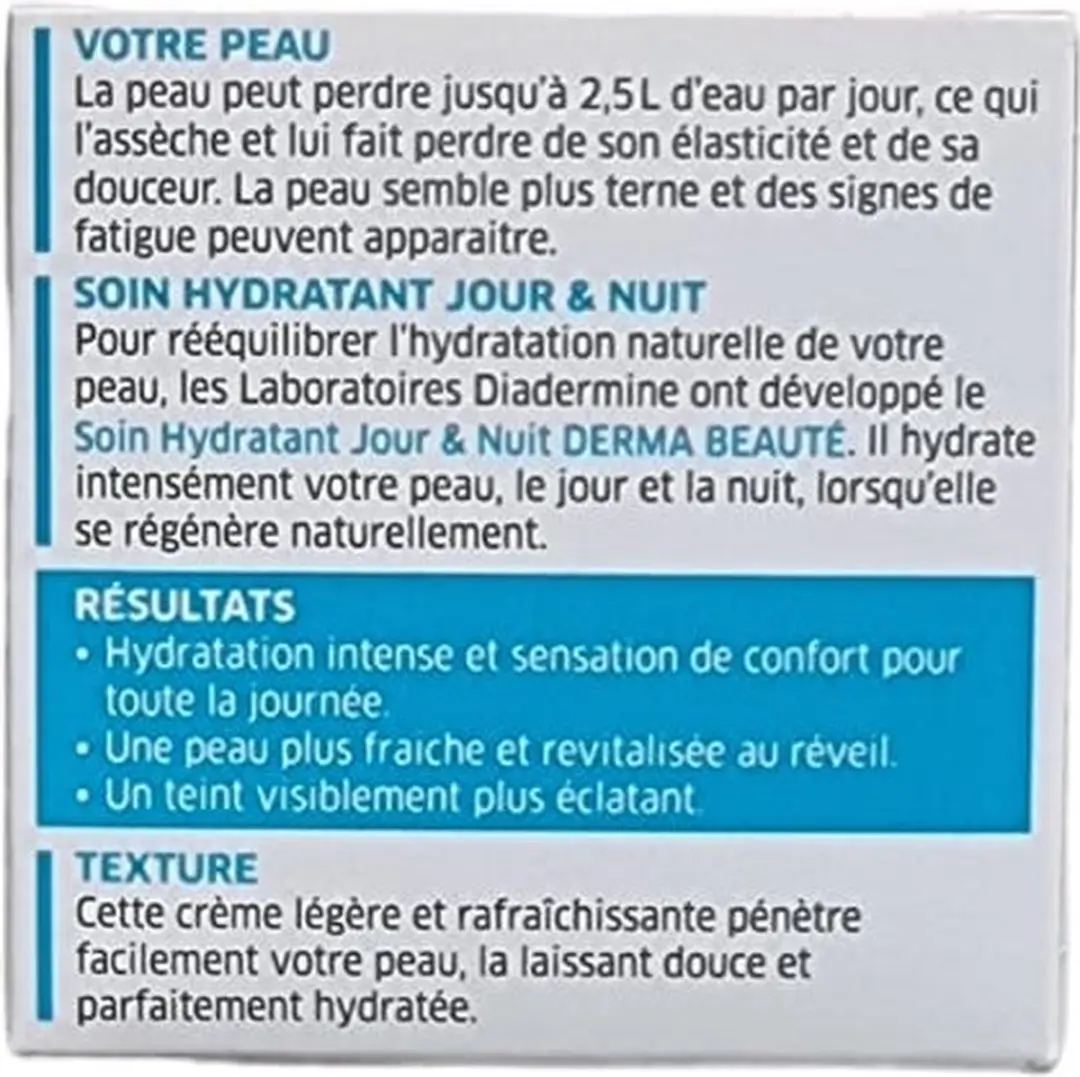 Diadermine Derma Beauté Hydraterende Dag & Nachtcrème 50ml