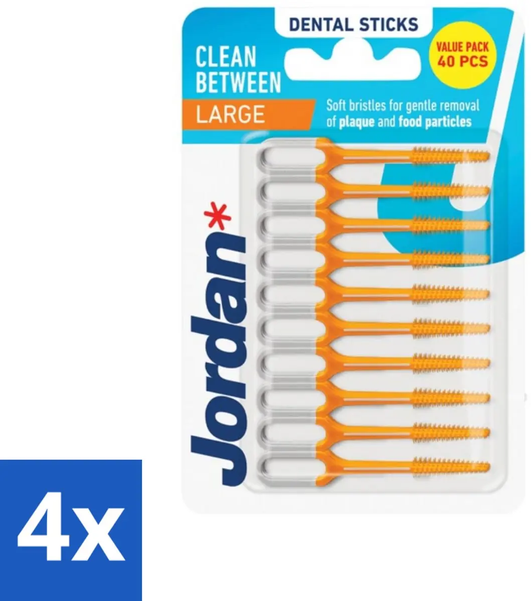 Jordan Sticks Clean Between Large - 40 Stuks
