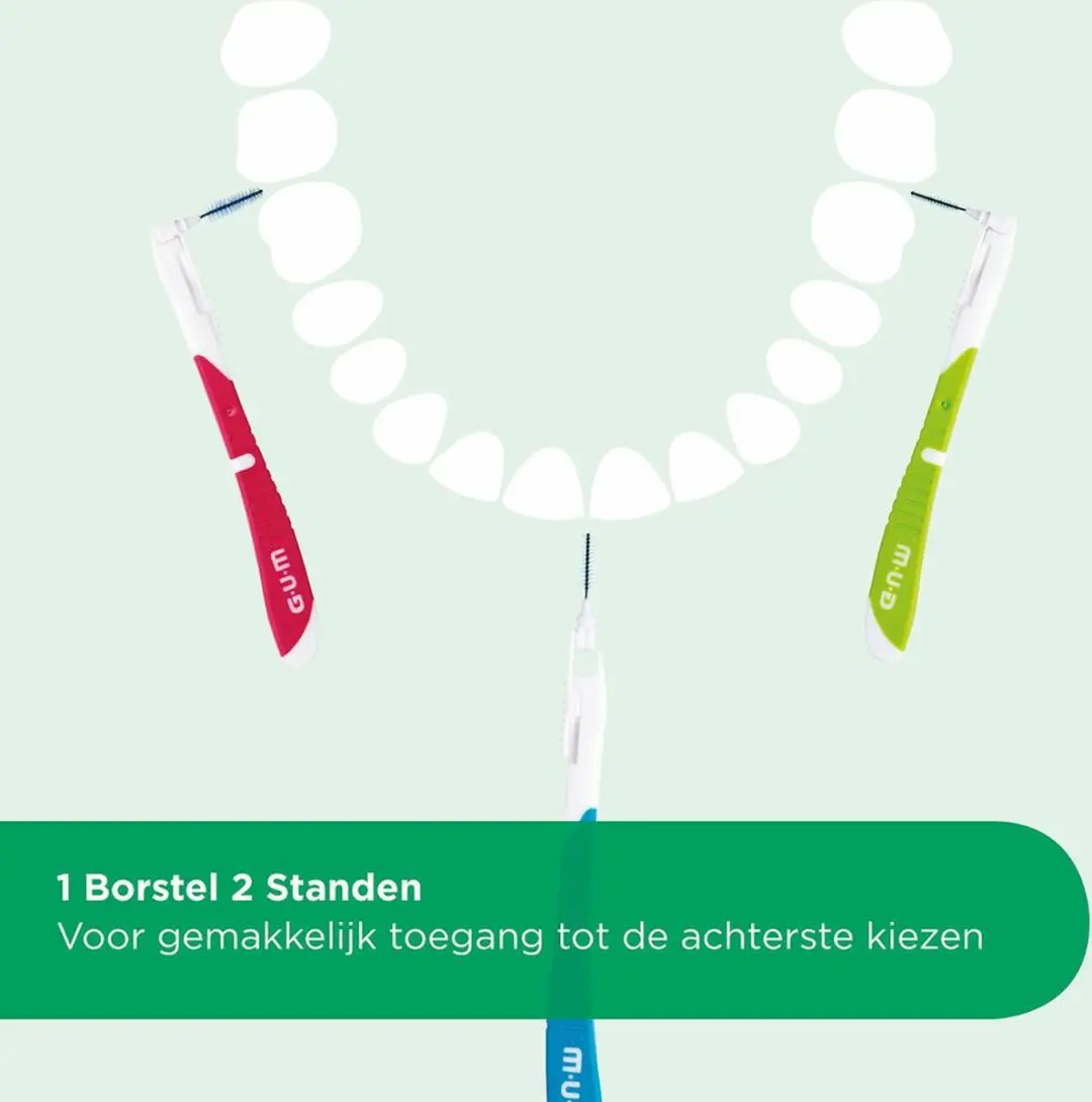 Gum Bi-Directions 0,7mm Ragers - 24 Stuks