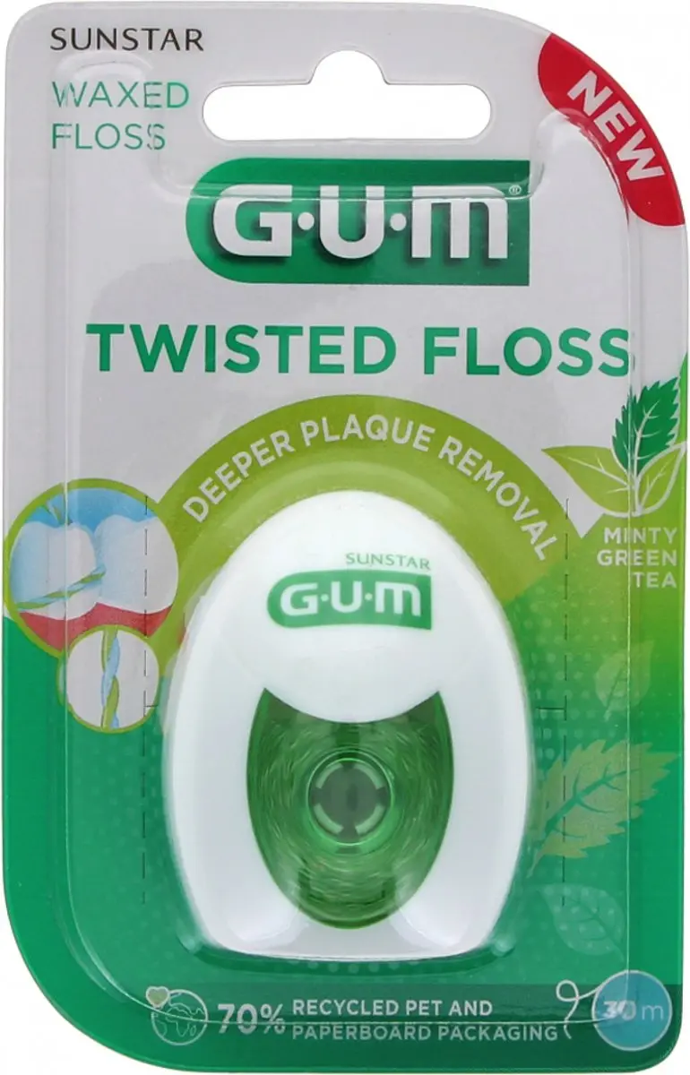 GUM Twisted Floss Tandzijde