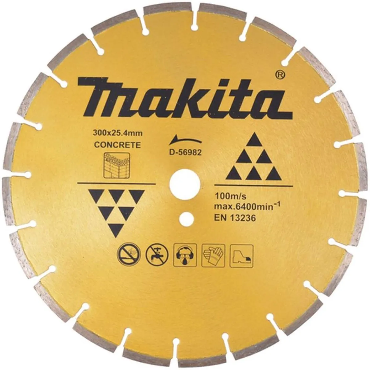 Makita D-56982 Diamantschijf 300x25,4mm - 3,0mm