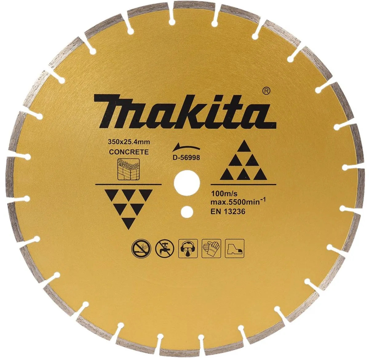 Makita D-56982 Diamantschijf 300x25,4mm - 3,0mm