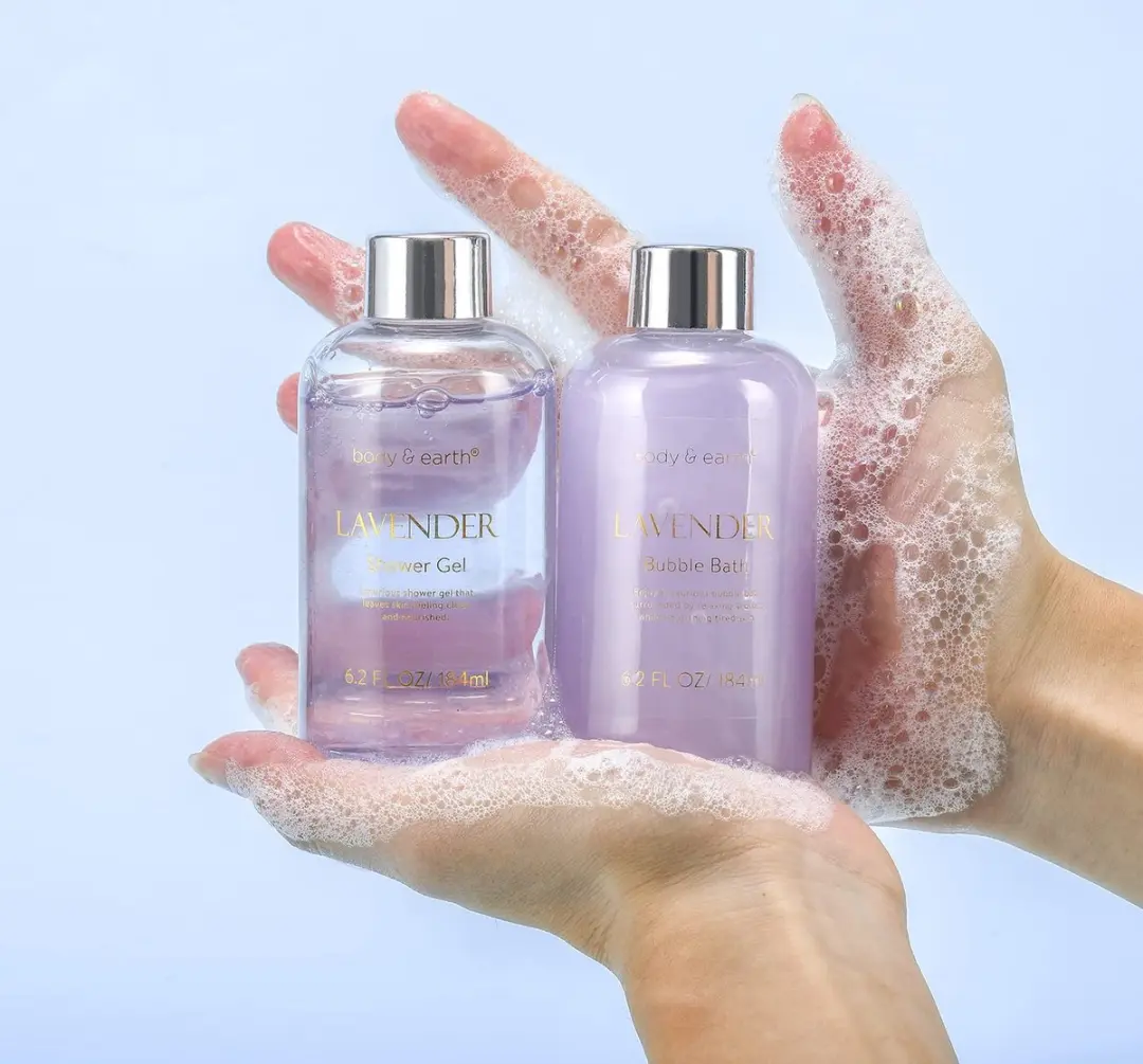 Body & Earth Lavendel Sensation Verwenpakket - 7 Stuks