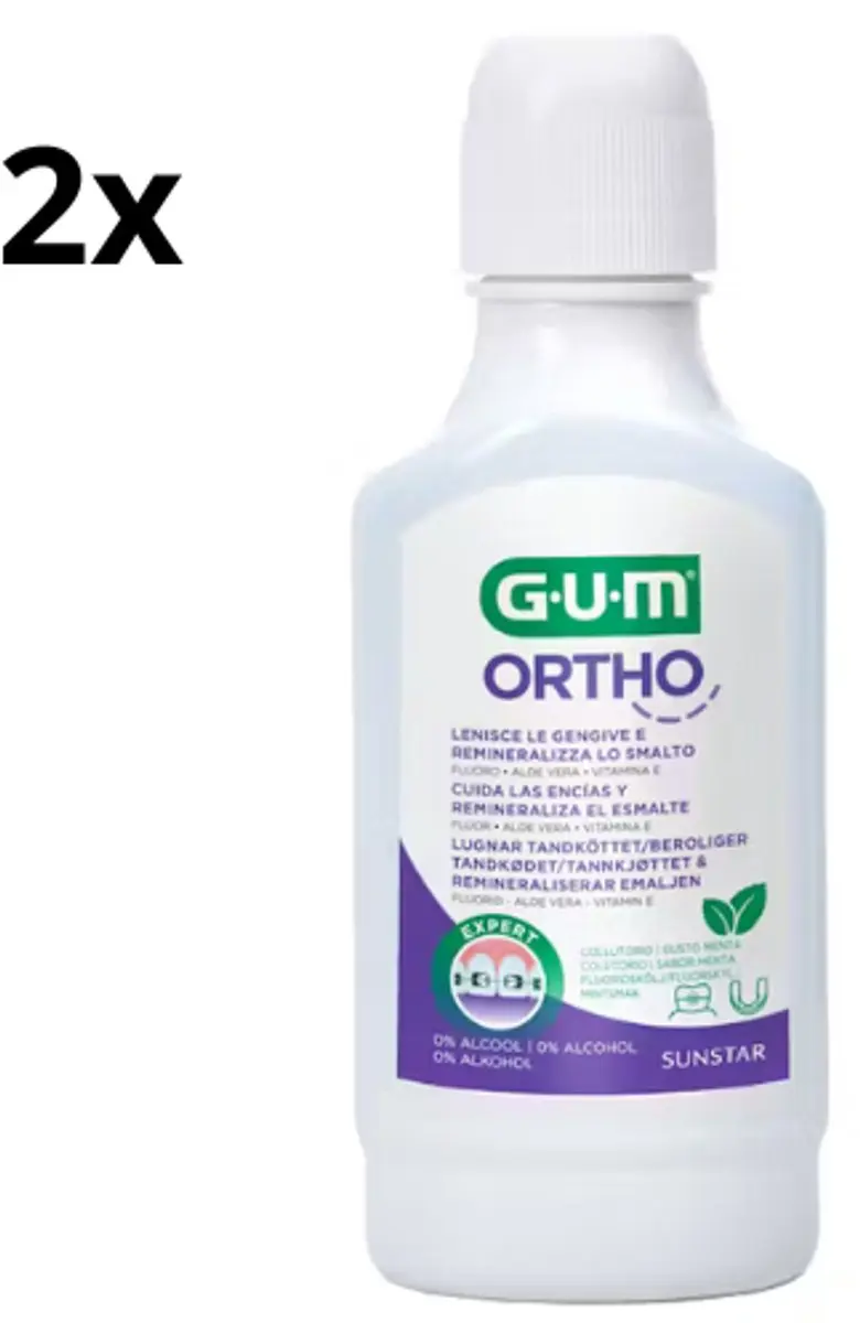 Gum Ortho Mondspoelmiddel 600ml