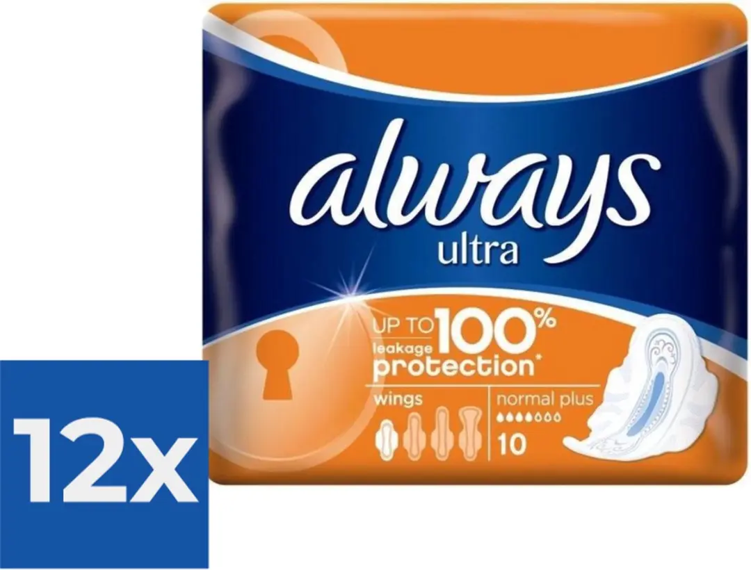 Always Ultra Maandverband Normal Plus - 120 Stuks