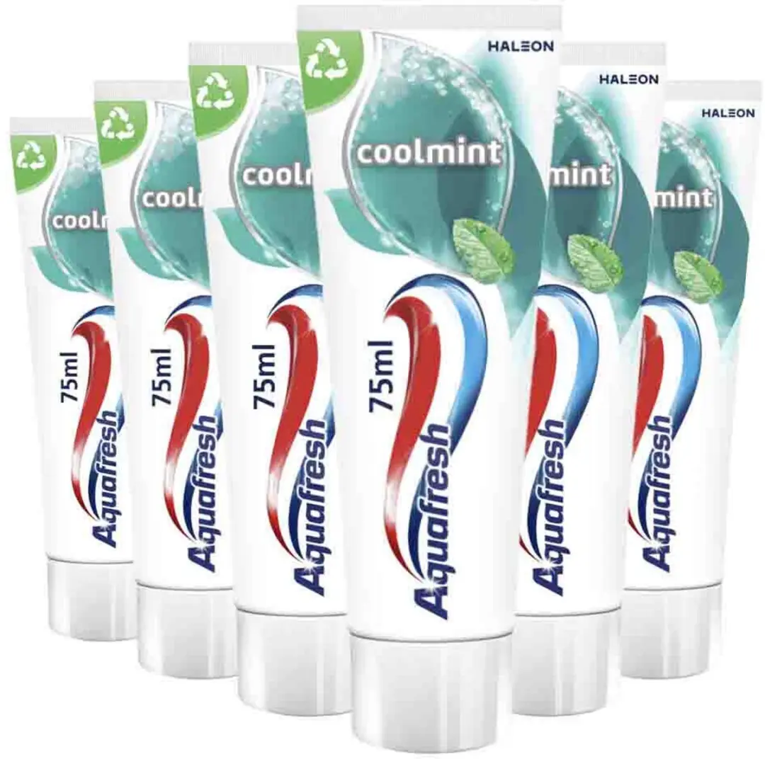 Aquafresh Coolmint Tandpasta 6x75ml