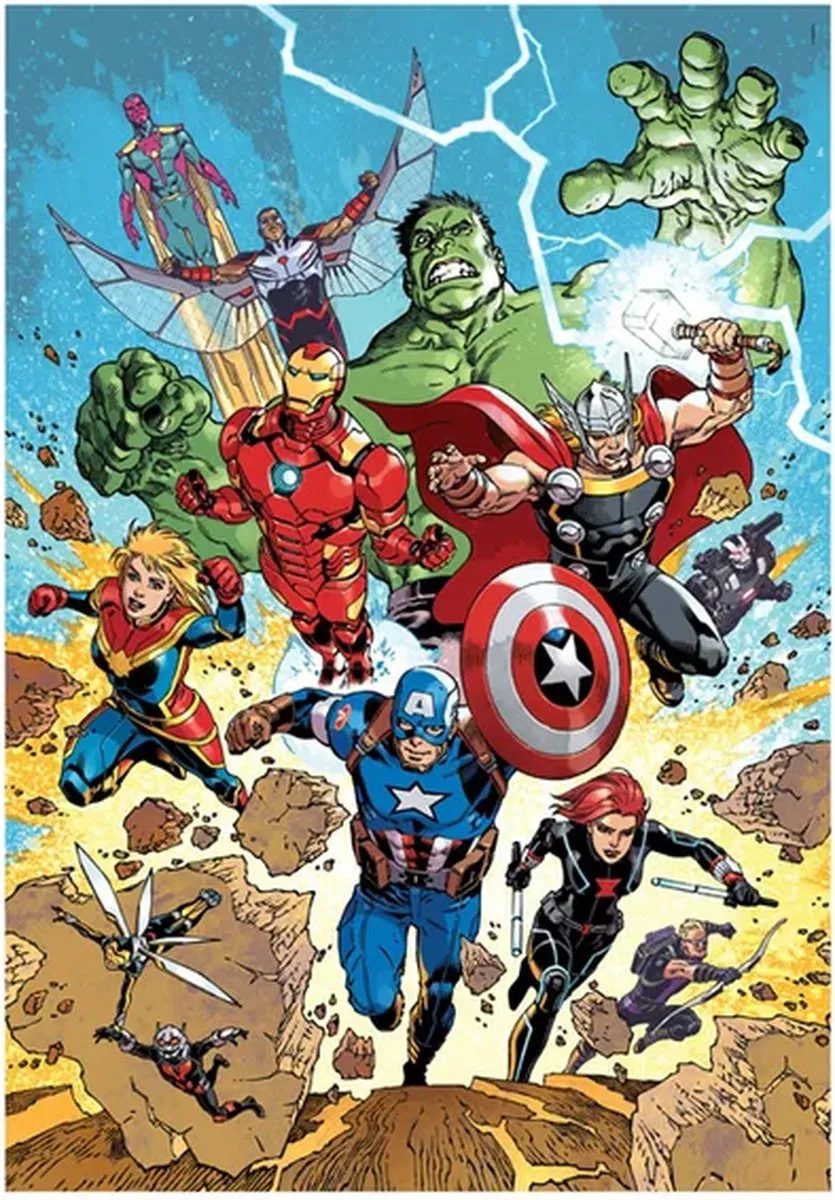 Clementoni Super Avengers Puzzel 300 Stukjes - Multicolor - afbeelding 6 van 6