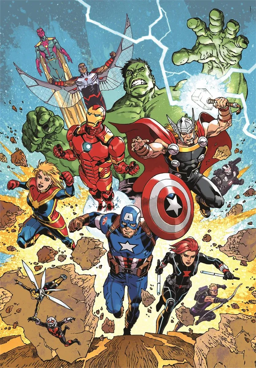 Clementoni Super Avengers Puzzel 300 Stukjes - Multicolor