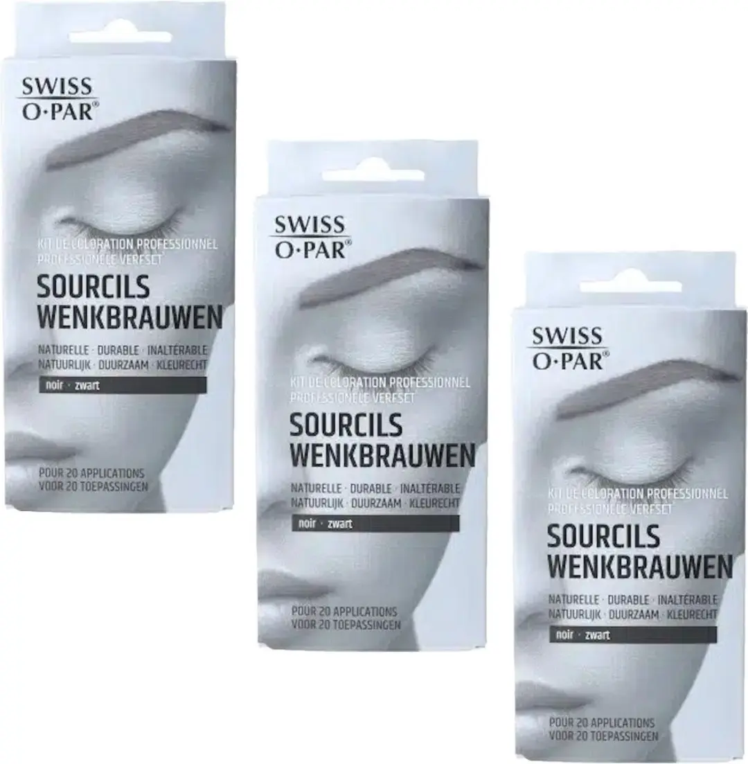 Swiss O-Par Wenkbrauw & Wimperverf Zwart