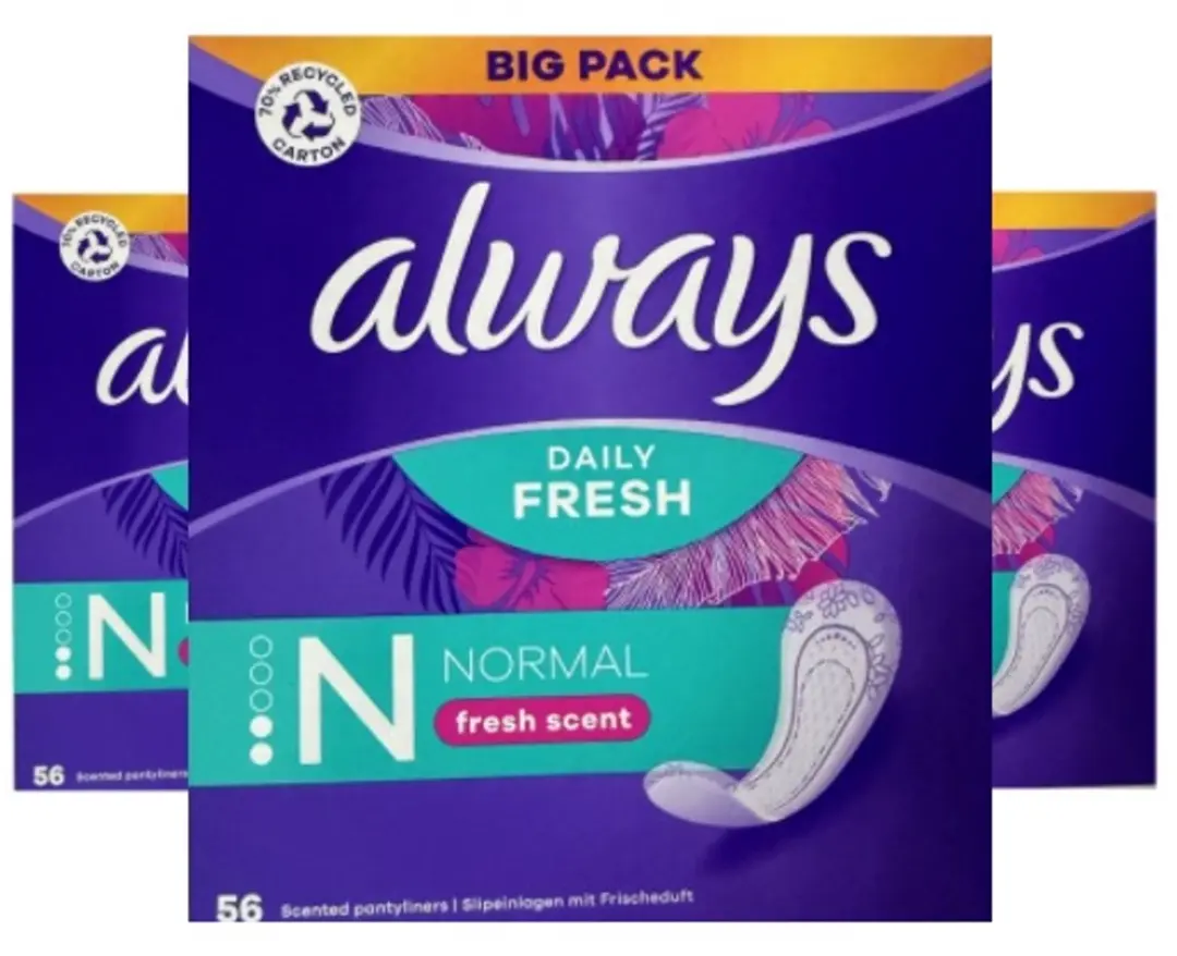 Always Daily Fresh Scent Inlegkruisjes Normal