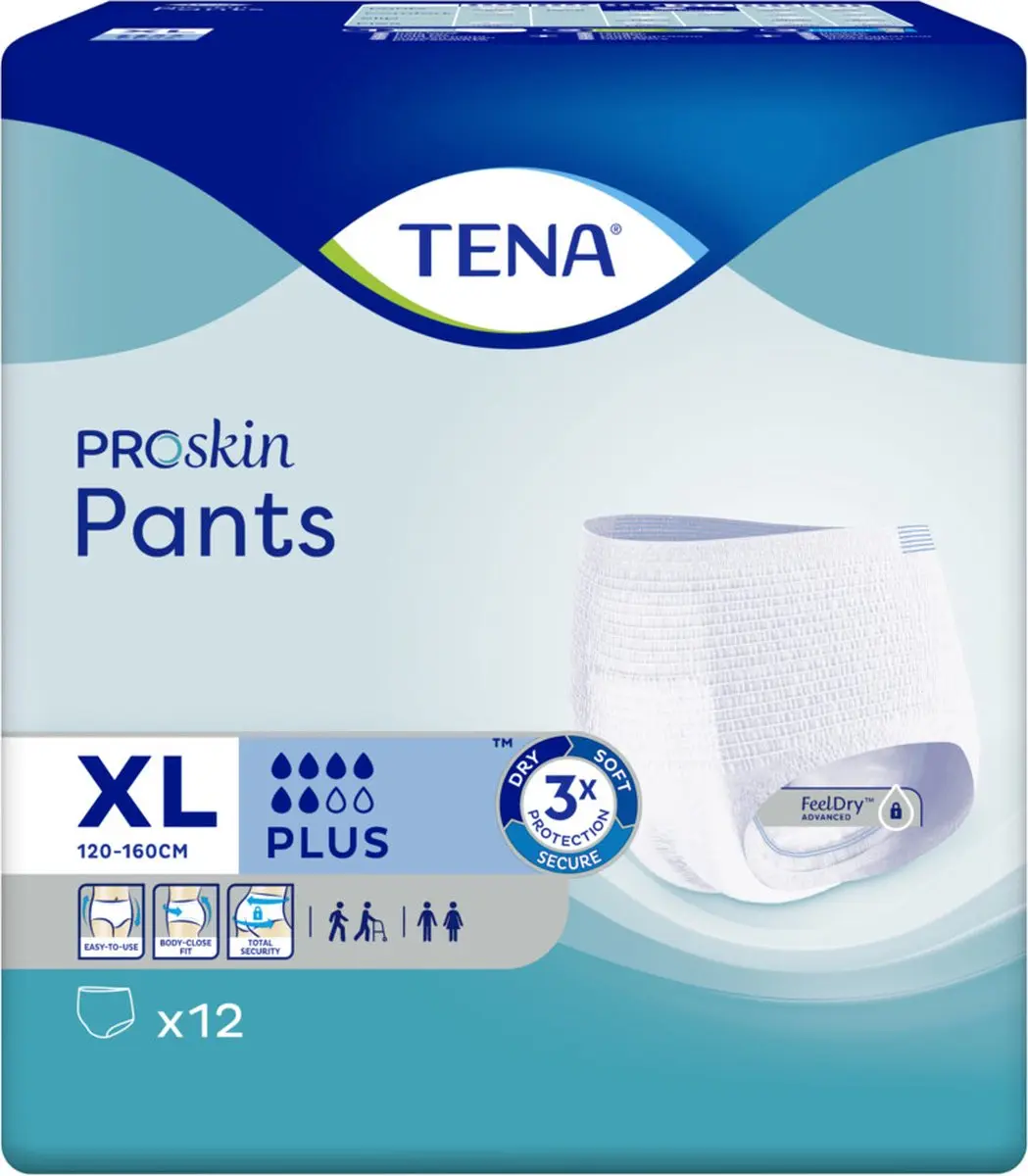 TENA Pants Plus ProSkin XL - 48 Stuks