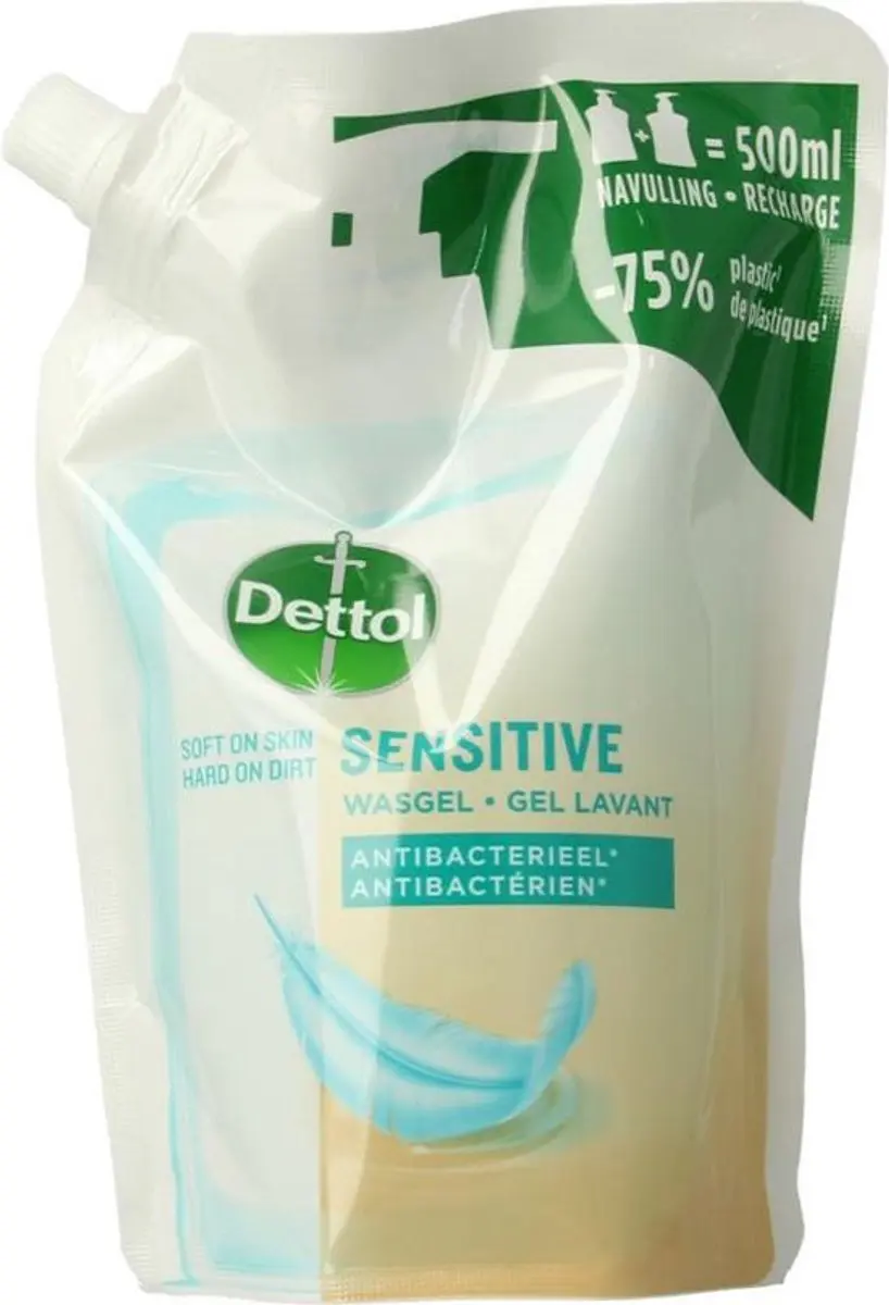 Dettol Navulling Gevoelig 500ml