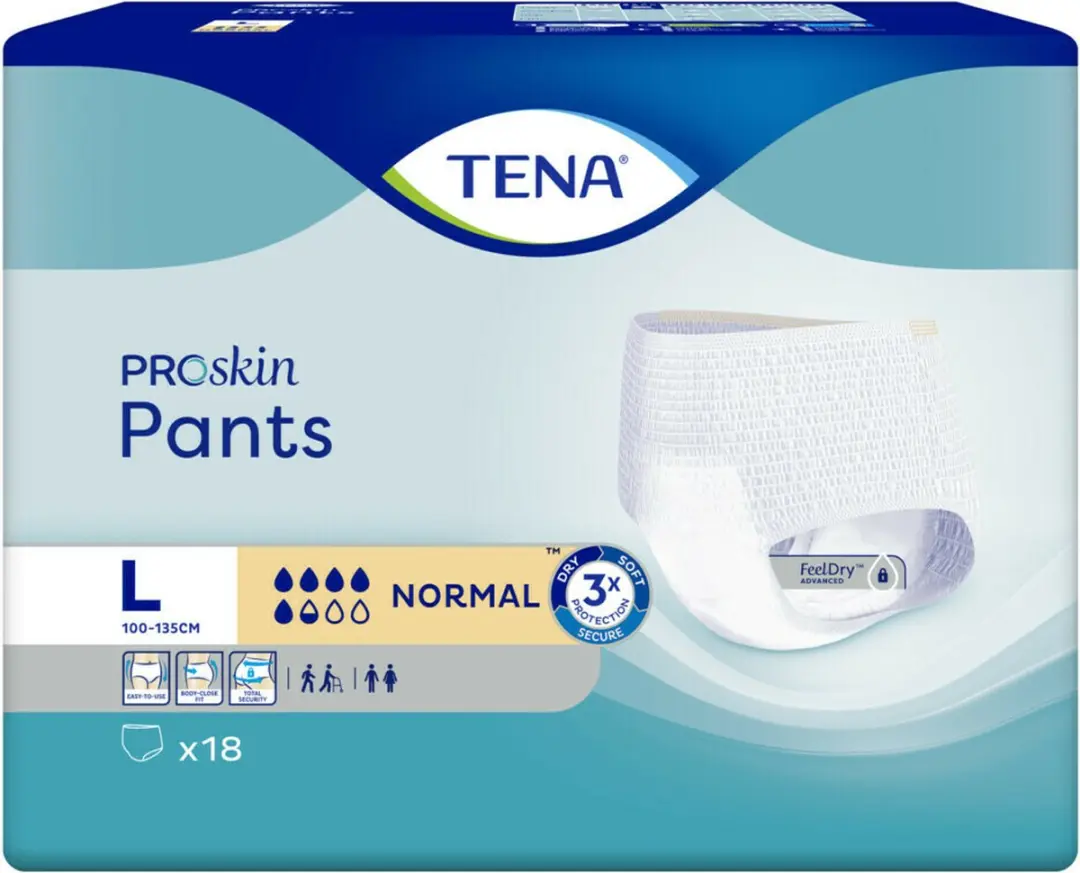 TENA ProSkin Pants L - 72 Stuks (4x18)