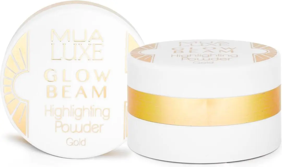 MUA Luxe Glow Beam Highlighting Powder Goud