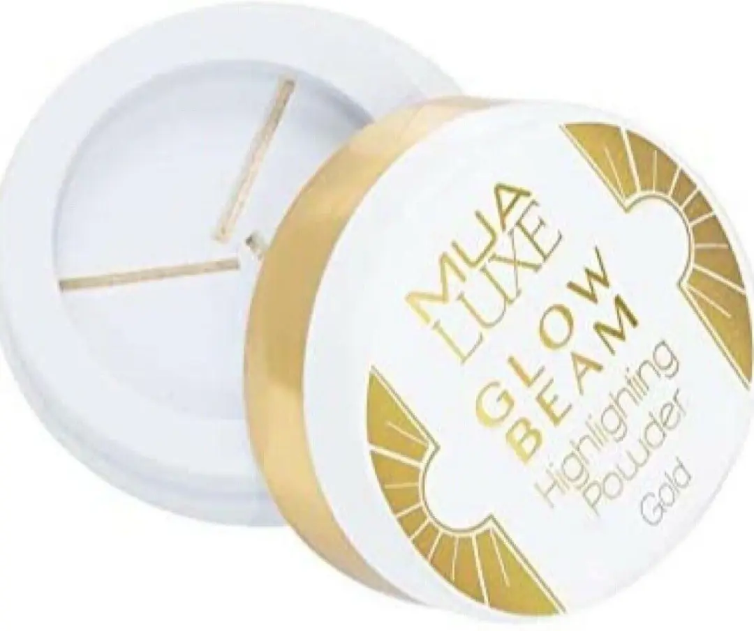 MUA Luxe Glow Beam Highlighting Powder Goud