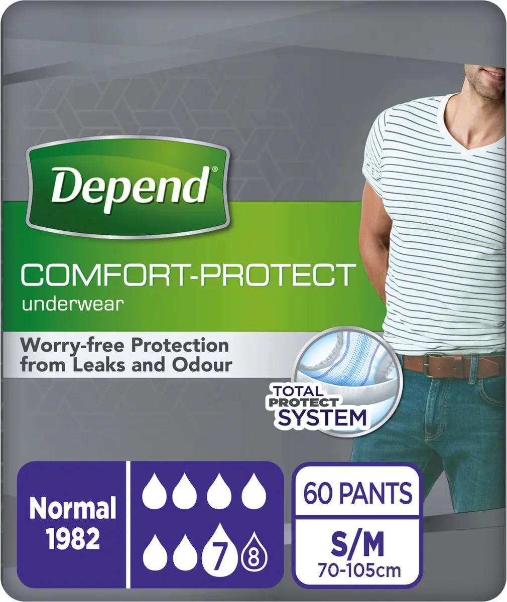 Depend Normal Incontinentiebroekjes S/M