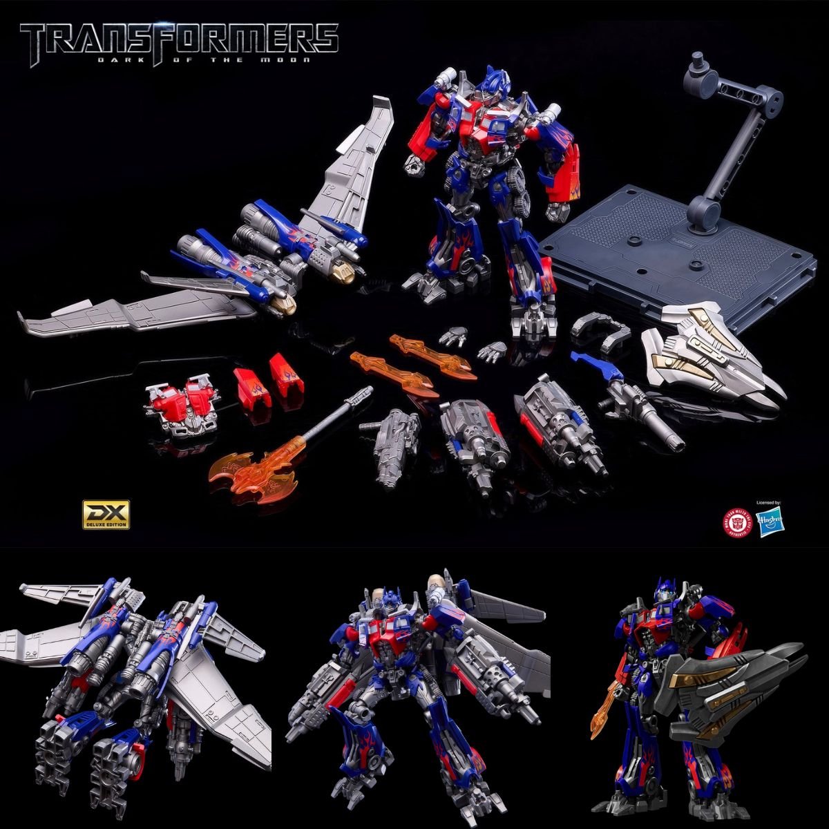 Blokees - Jet Wing Optimus Prime Transformers Classic Class 21 Model Kit | Auto bots G1 Action Figure Edition | Dark of the Moon Age of the Primes | Technisch Robot Modelbouw | Educatief speelgoed bouwpakketten voor volwassenen & kinderen