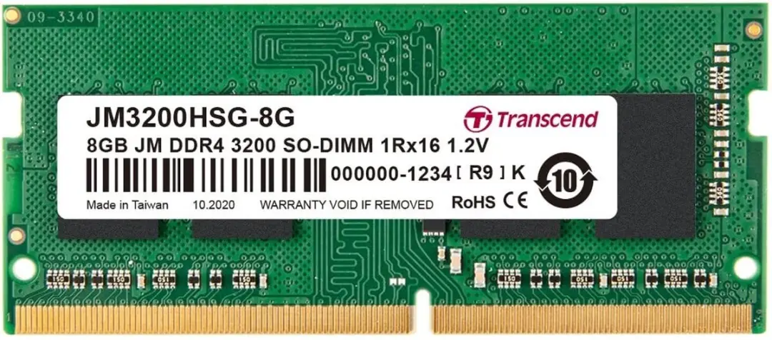 Transcend JetRam JM3200HSG-8G DDR4 8GB 3200MHz