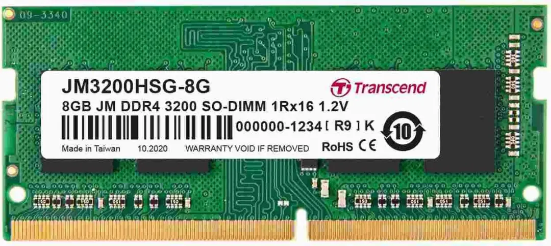 Transcend JetRam JM3200HSG-8G DDR4 8GB 3200MHz
