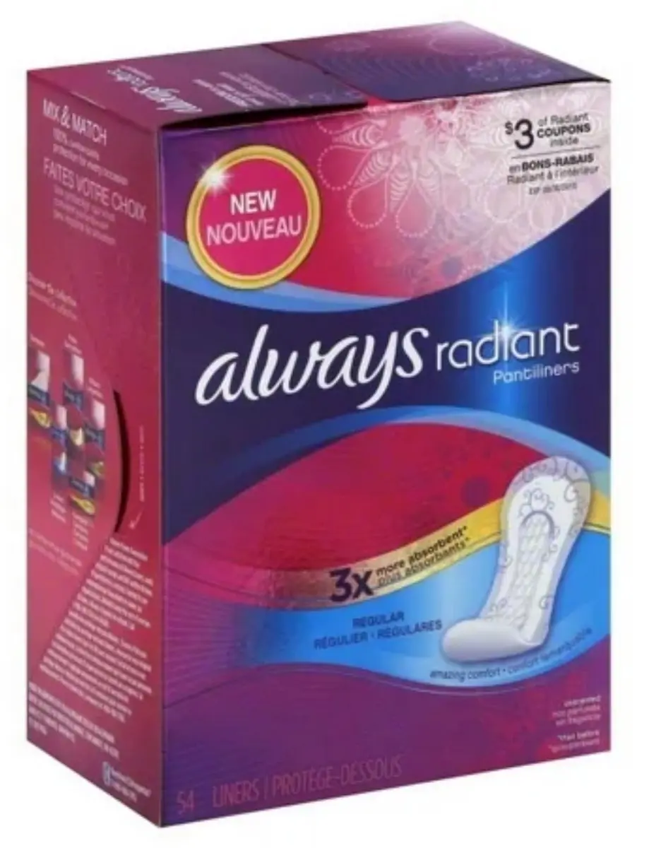 Always Radiant Regular Dunne Inlegkruisjes