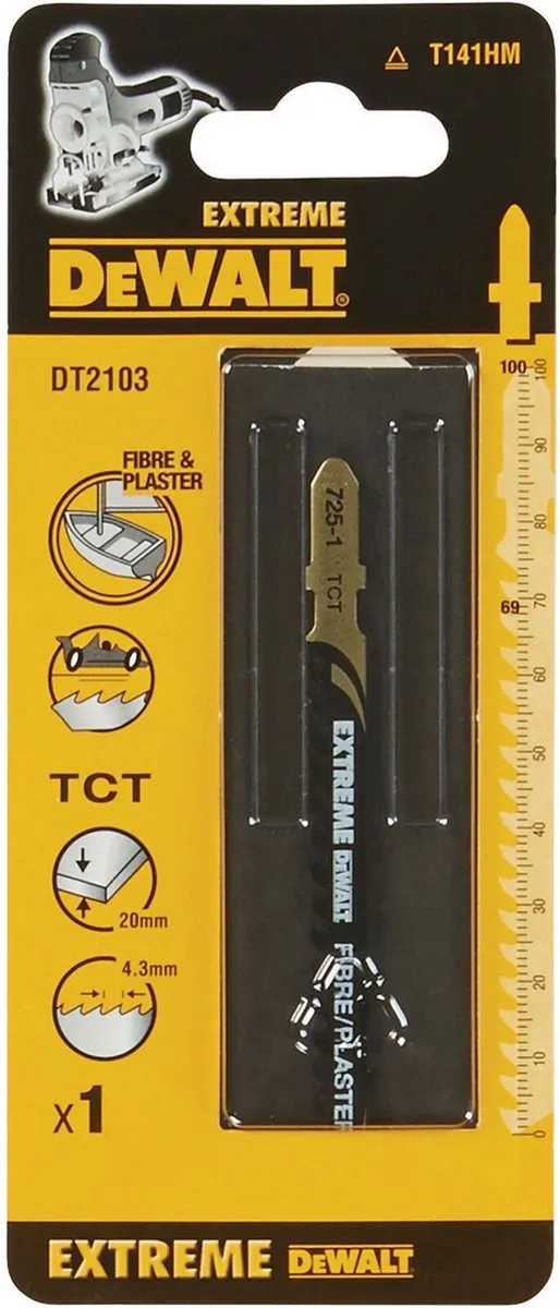 DeWalt DT2103 T 141 HM Decoupeerzaagblad