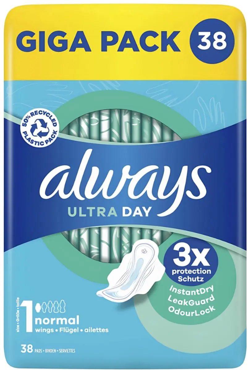 Always Ultra Day Maandverband Maat 1 Giga Pack